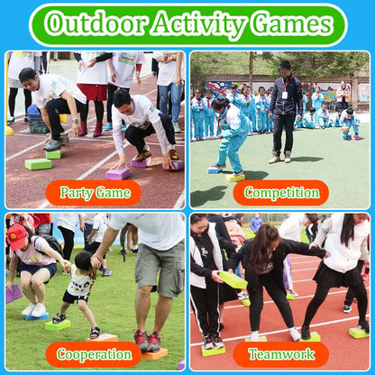 Montessori Balance Stone Sensory Toys Parish Sensory Integration Training Outdoor Sports Play Activities Social Children Toys