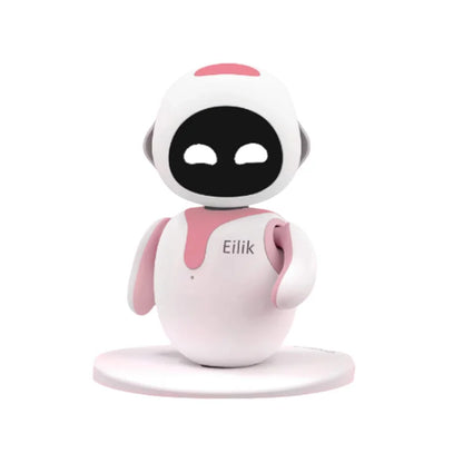 Eilik AI Smart Robot with Emotional Interaction Cute Blue/Pink Multiple Modes Electronic Automation Gift for Vocal Fun,in stock