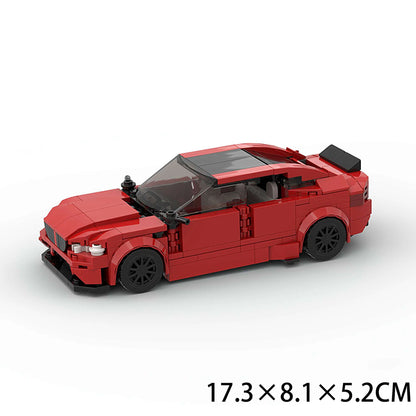 Creative Racing Series Building Blocks Toy Luxury Sports Car Model Building Set for Kids Educational Block Toy Birthday Gifts