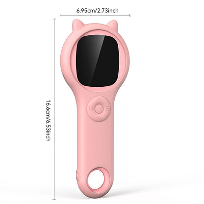 Kids Digital Microscope 500X Portable USB Charging with Photo Video Function Silicone Case Educational Science Toy for Children