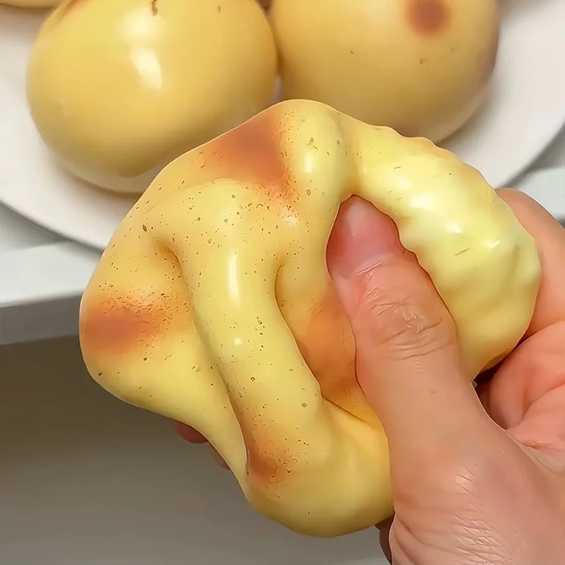 Creative Potatoes Squishy Stress Ball Toys Soft Building Block Filling Squeeze Fidget Toy Adults ASMR Sensory Anti Stress Toys
