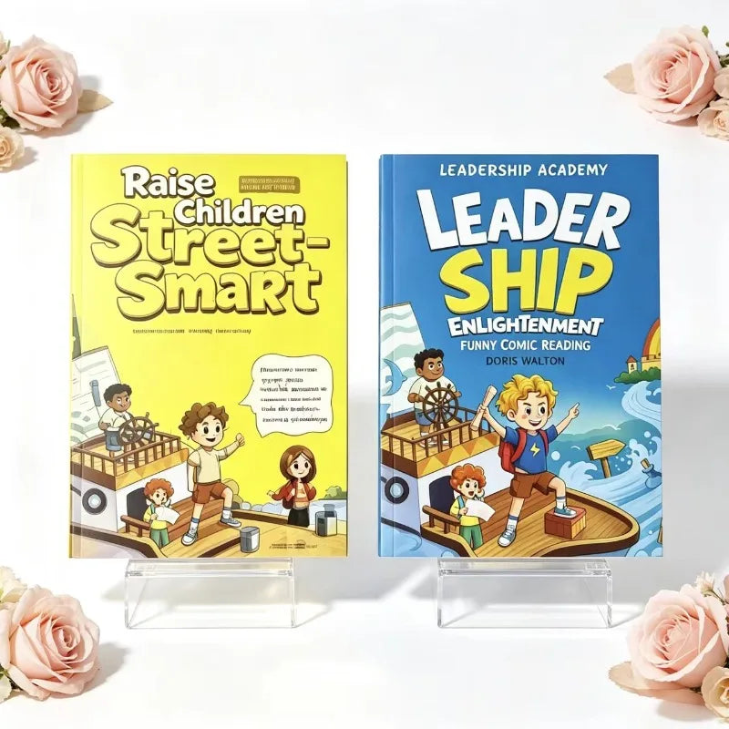 Leadership Enlightenment Funny Comic Reading Book for Kids Leadership Academy Educational Storybook for Children.689.