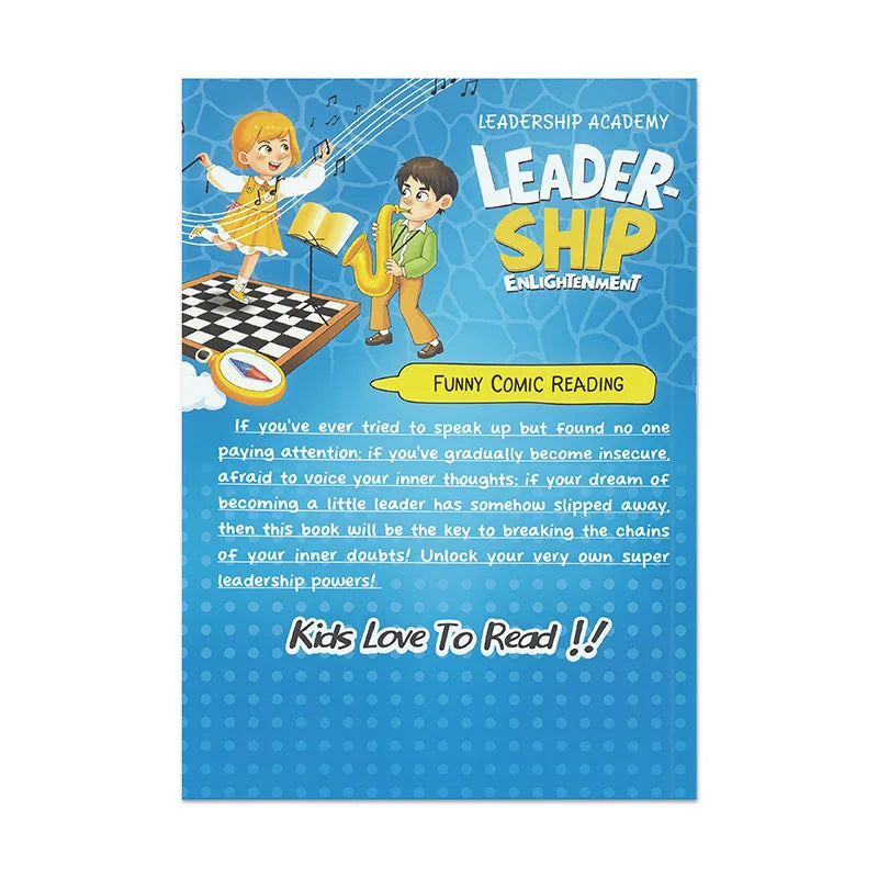 Fun Comic Stories Help Children Build Leadership and Emotional Intelligence, Great for Daily Reading and Kid's Birthday Presents