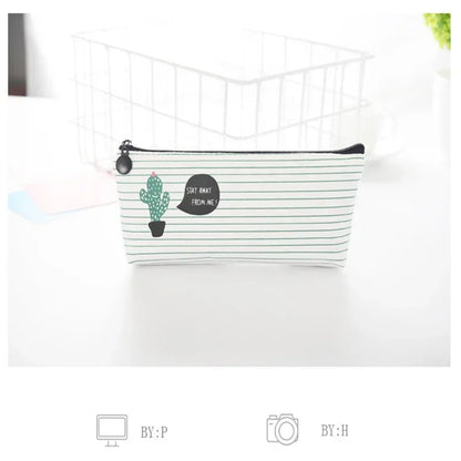 Creative Pencil Case Cute Boy Girl Kawaii Pencil Cases Storage Kids Pen Bag Large Big Stationery Box School Students Supplies