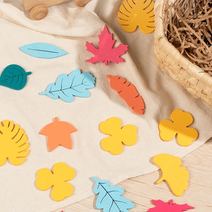 Children's Creative Leaf Building Blocks, baby Concentration Training Games, Early Childhood Educational Toys