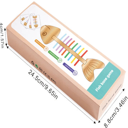 Montessori Color Matching Sensory Toys Wooden Balance Stick Fine Training Game Puzzle Toy For Boys Girls Birthday  Gift