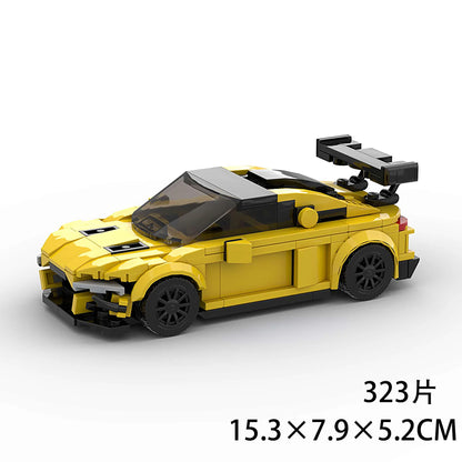 Creative Racing Series Building Blocks Toy Luxury Sports Car Model Building Set for Kids Educational Block Toy Birthday Gifts