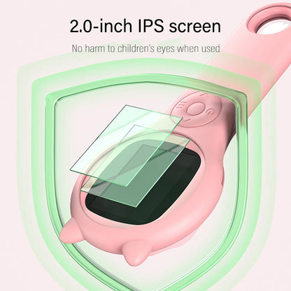 Kids Digital Microscope 500X Portable USB Charging with Photo Video Function Silicone Case Educational Science Toy for Children