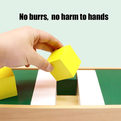 Montessori Math Teaching Binomial Trinomial Kids Wooden Toys Sensory Play Math Learning Toys For Kids 3+ Years Old Educational
