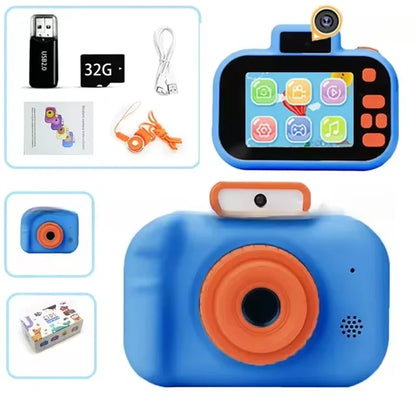 Children Camera 4000W Pixels 1080P HD Screen Dual Cameras Kids Electric Toys For Baby Camara Foto Infantil Children's Gifts