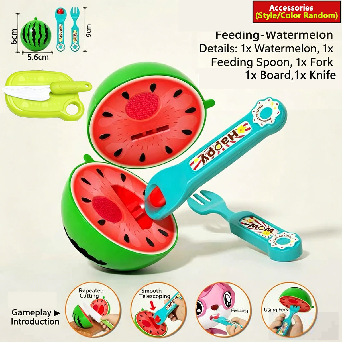 Creative Pretend Feeding Toy Set Simulation Kitchen Set Kids Fruit Cutting Role Playing Game Toys Interactive Party Games Christ