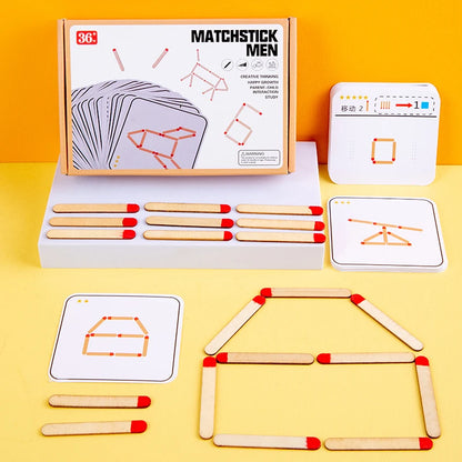 Children's Creative Thinking Match Puzzle, Logical Thinking Training Game, Concentration Training, Early Learning Puzzle