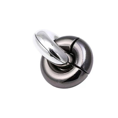 Mind Challenge Magic Baffling IQ Metal Brainteaser Puzzles For Kids Adults Unlock Interlocking Games Logic Test Educational Toys