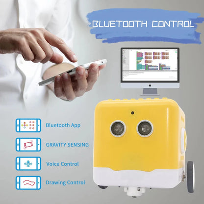 Kidsbits Programmable Robot Kit Coding Robot +28 Projects Tutorials For Arduino Graphical Programming KIDS DIY STEM Educational