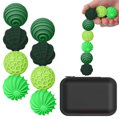 Magnetic Sensory Fidget Balls Silicone Stress Relief Toys for Adults Anxiety Autism Calming Sensory Therapy Tools