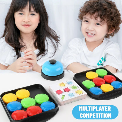 Crazy Push Toys Music Kids Fun Card Pairs Against Table Games Chessboard Combat Games Parent-Child Interaction Educational Toys