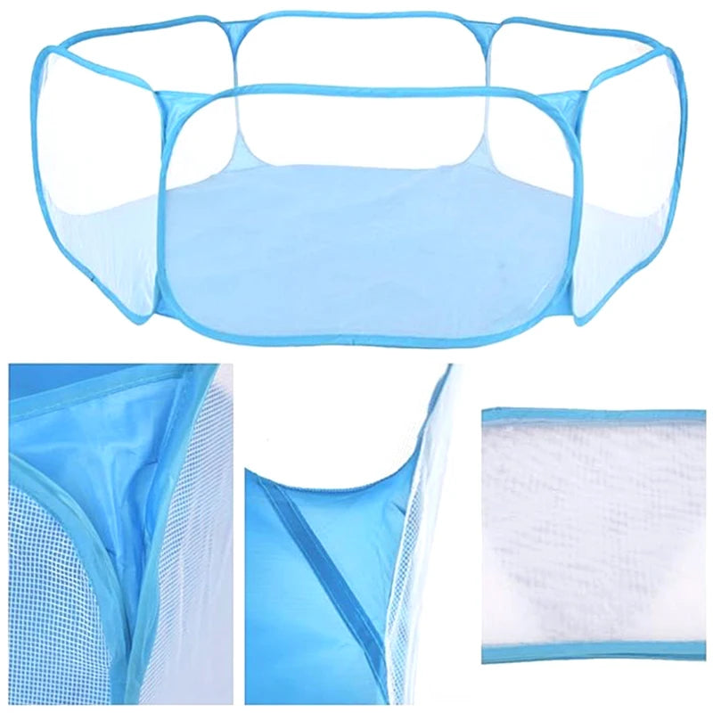 1.2M Ball Pit Ball Pool Foldable Portable Play Pit For Children Kids Boys Girl Game House Indoor Outdoor Six Sided Net Game Tent