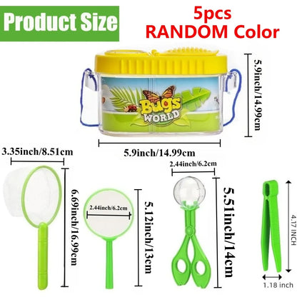 Kids Explorer Kit, Outdoor Adventure Camping Kit & Bug Catcher Kit, Educational Nature Exploration Toys Gift For Boys & Girls
