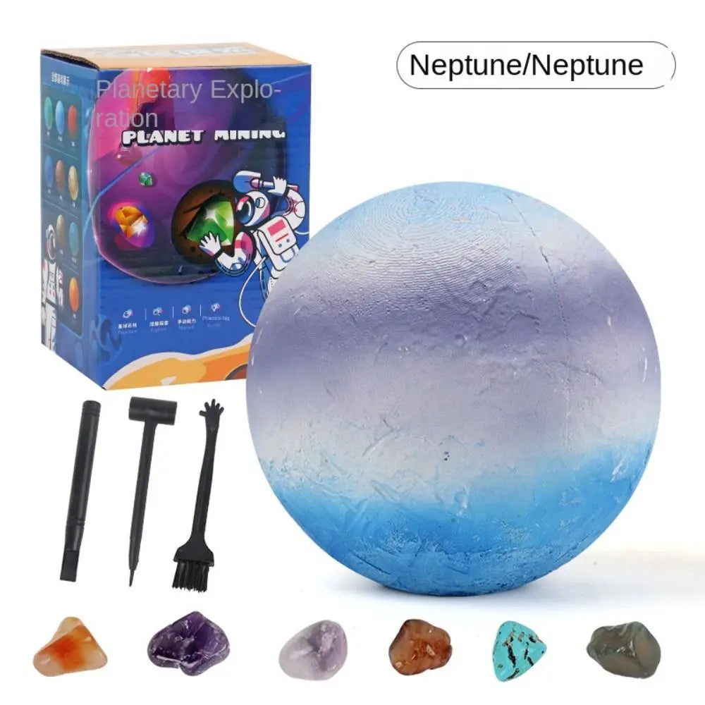 Science Educational Explore Planet Dig Kit Kids Excavation Toys Mining Kit Crystals  Mega Gemstone Education Excavation Kit