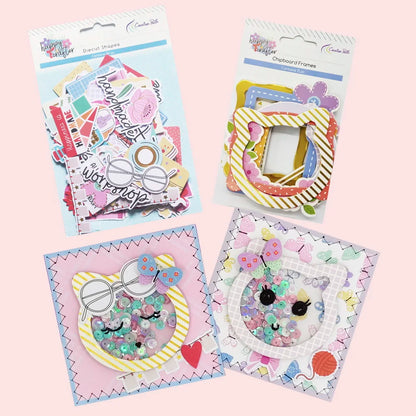 Creative Path Value Pack Scrapbooking Supplies Kit Crafts Materials Set Journaling Accessories Cardmaking Decoration Lucky Box