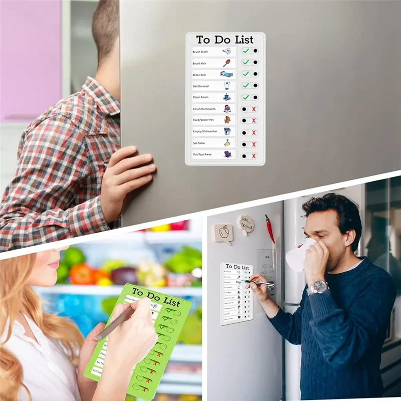 Summer Self-discipline Clock in Device for Children. Daily Habit Development Board. Household Visualization Task Schedule