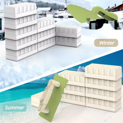 Children Beach Toys Shovel Sandbox Castle Building Sand Brick Walls Molds Tools Winter Outdoor Snow Play Games Kids Sands Toys