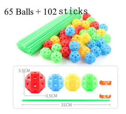 DIY 3D House Toys For Kids Construction Forts Building Kits Creative Castles Tunnels Playhouses Educational Gift For Childrens