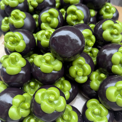 Creative Mangosteen Squishy Fidget Toy Building Block Filling No rebound Squeeze Toy ASMR Sensory Anti Stress Toys for Adults