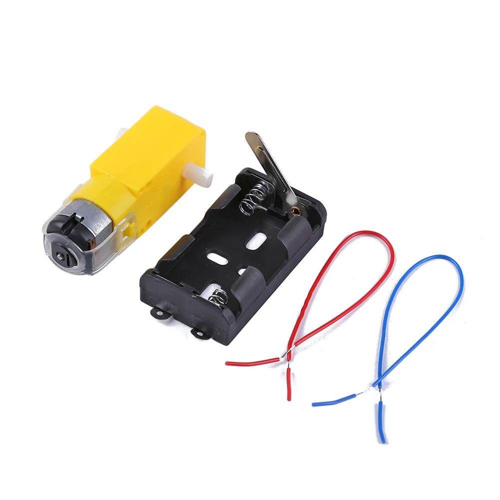DIY Electric Wind Car Toys Kids Students Physical Science Experiments Learn Kit Interest Training Intelligence Development
