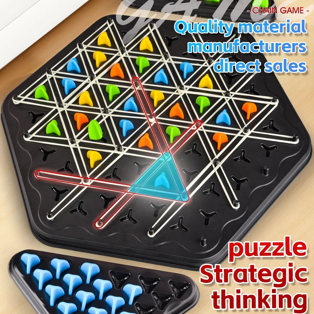 Cool Chaingeometry Brain-Boosting GAME Board Toy Game Develop Children's Logicalthinking And Concentration Parent-Child Interact
