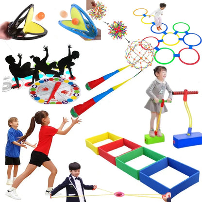 Kids Jumping Sensory Integration Training Toys Parish Indoor And Outdoor Sports Parties Social Games Tactile Montessori Games